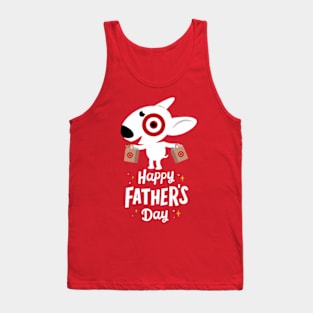 Happy Father Day Bullseye Team Member Tank Top